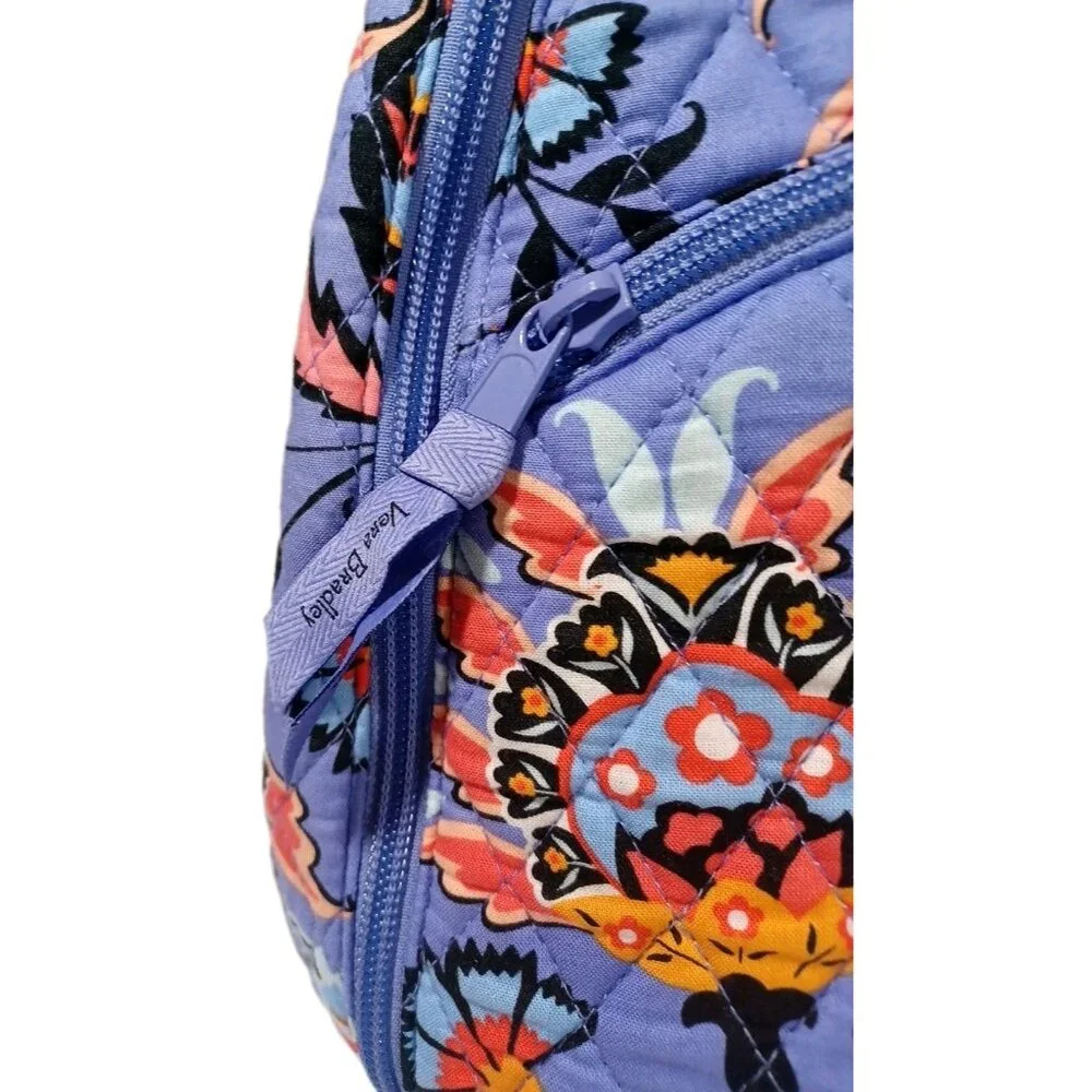 VERA BRADLEY Essential Compact Sling Backpack Bag 27611 Mural Garden - Picture 2 of 5